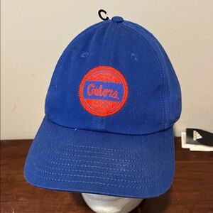 Blue Nike Team Model Sewn Patch Gainesville UF Florida Gators Baseball Cap Hat